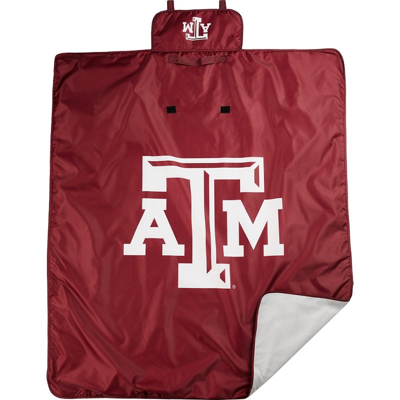 Logo&trade; Texas A&M University All-Weather Blanket Red Dark - NCAA Novelty at Academy Sports