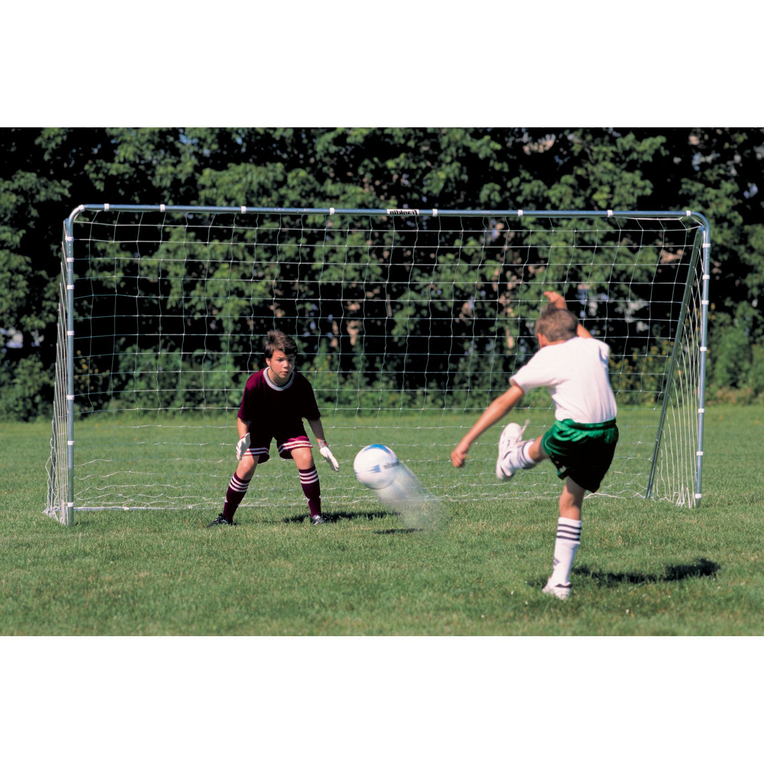 Franklin 5 ft x 10 ft Premier Steel Soccer Goal