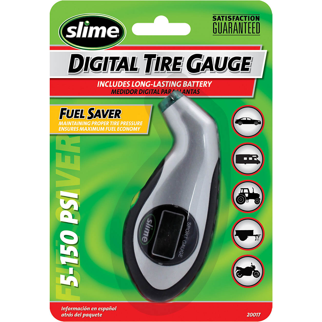 Slime 5 - 150 PSI Digital Sport Tire Gauge                                                                                       - view number 1