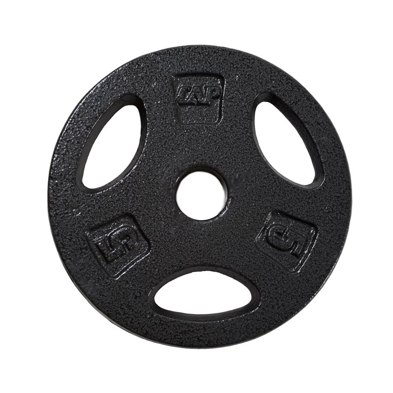 CAP Barbell 5 lb. Regular Grip Plate, 5 Lbs - Free Weights/Bulk at Academy Sports