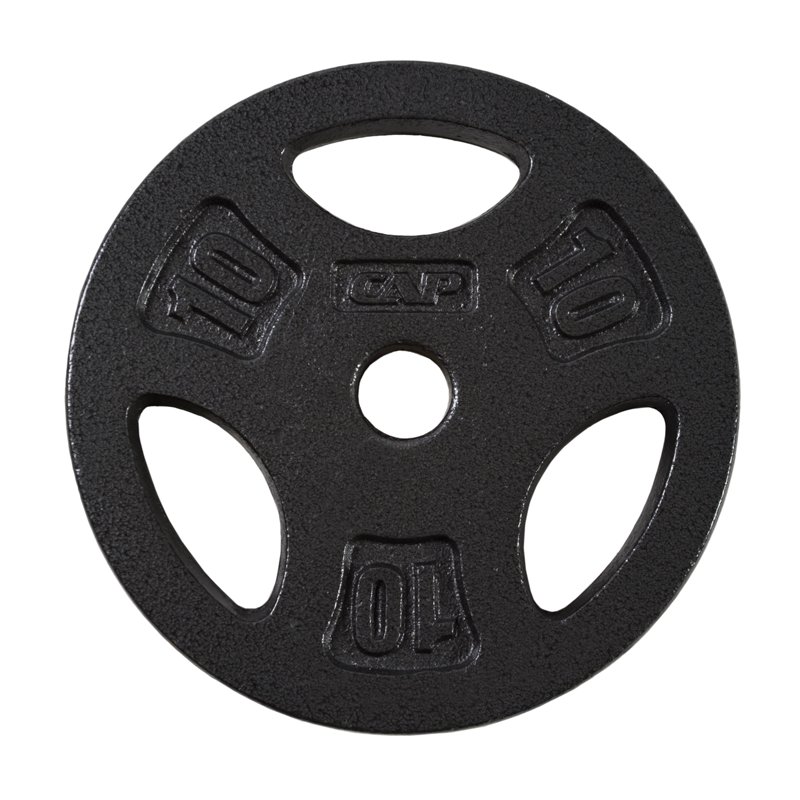 CAP Barbell 10 lb. Regular Grip Plate, 10 Lbs - Free Weights/Bulk at Academy Sports