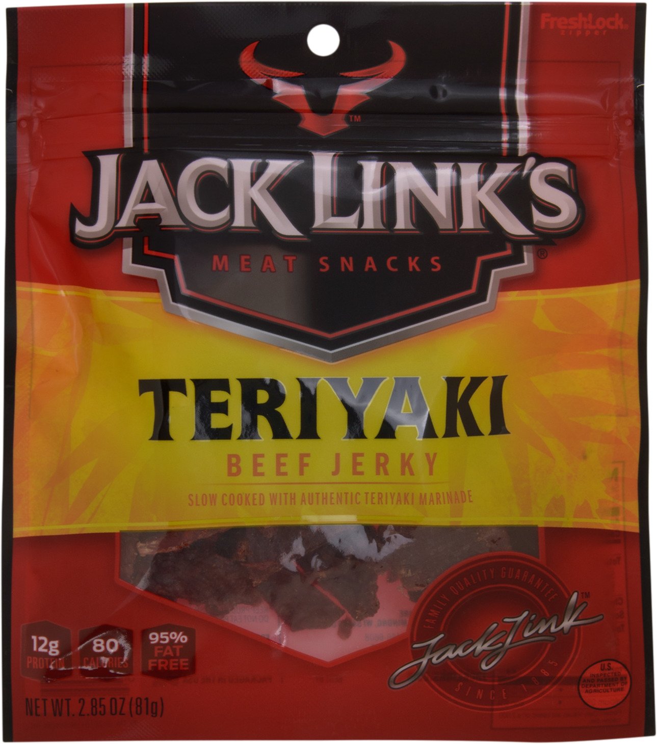 Jack Link's 2.85 oz Teriyaki Beef Jerky                                                                                          - view number 1