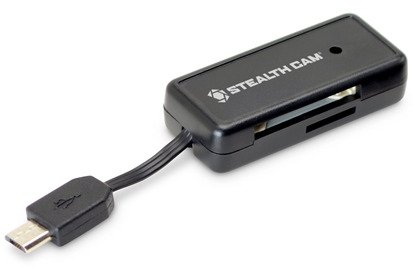 Stealth Cam Android Micro USB OTG Memory Card Reader Academy