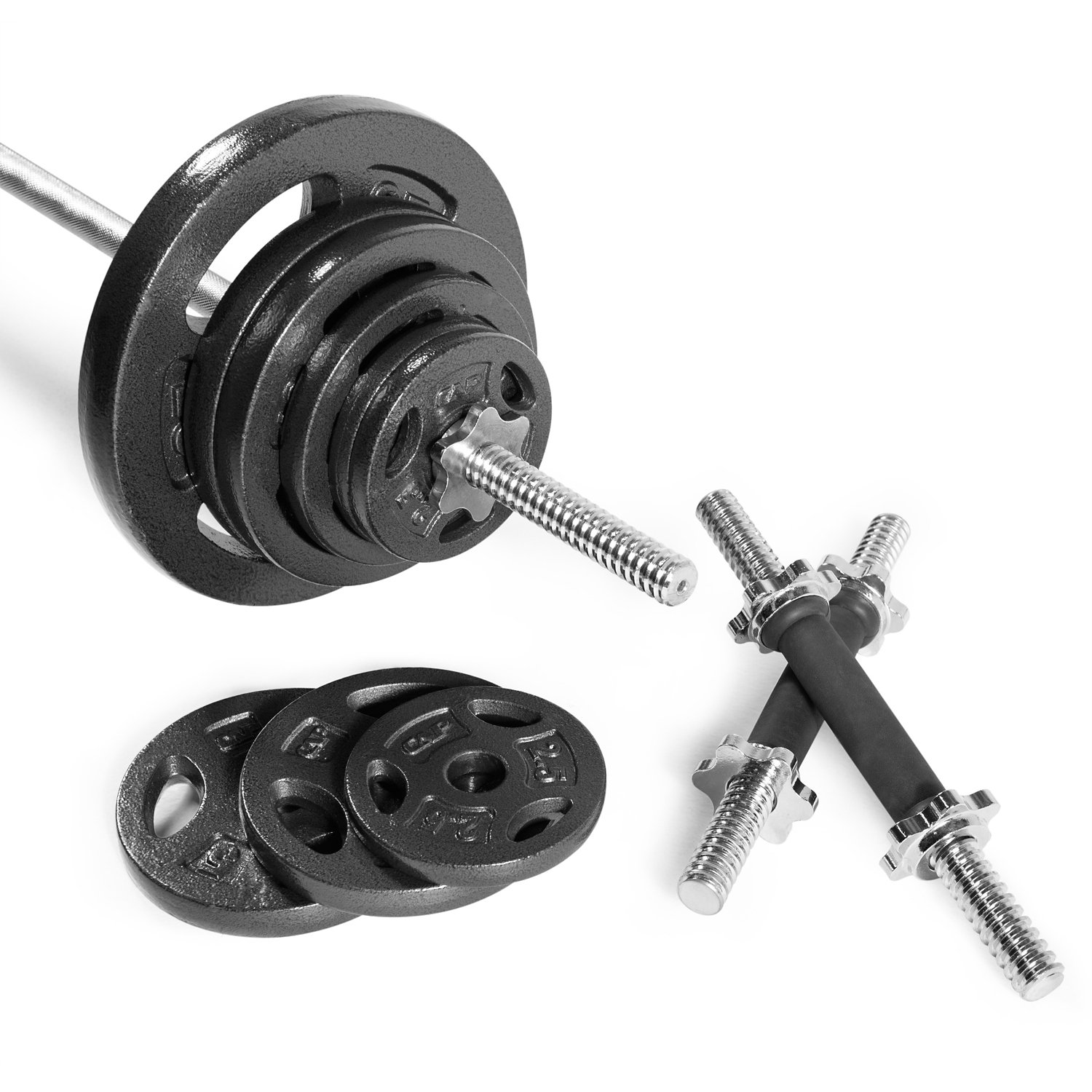 Cap barbell dumbbell set with online rack