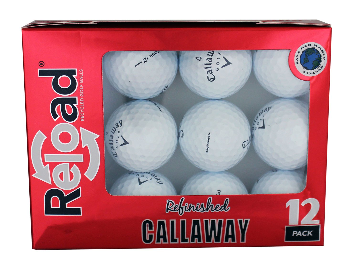 Reload™ Callaway Refinished Golf Balls 12-Pack                                                                                 - view number 1 selected