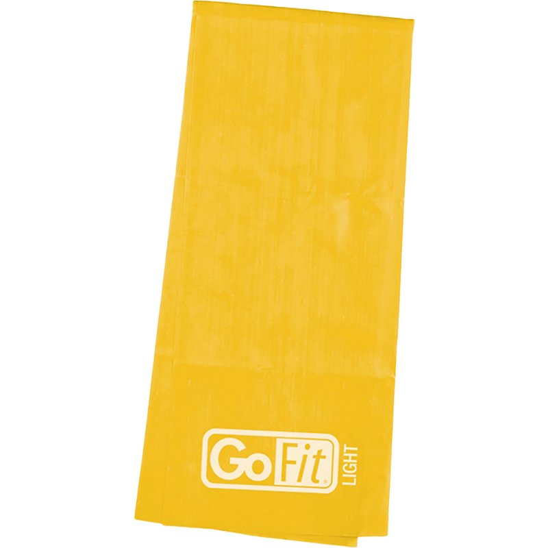 GoFit Single Flat Band Yellow - Hand Exer. Equip. at Academy Sports