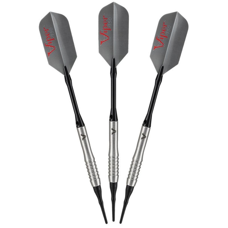 Viper V-Factor Tungsten 18g Soft Tip Darts, Silver