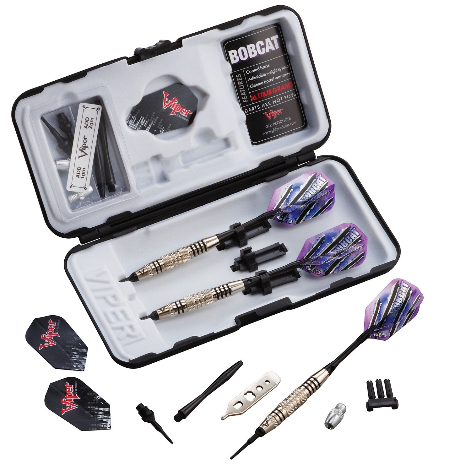 Viper Bobcat Adjustable Soft-Tip Darts 3-Pack - view number 3