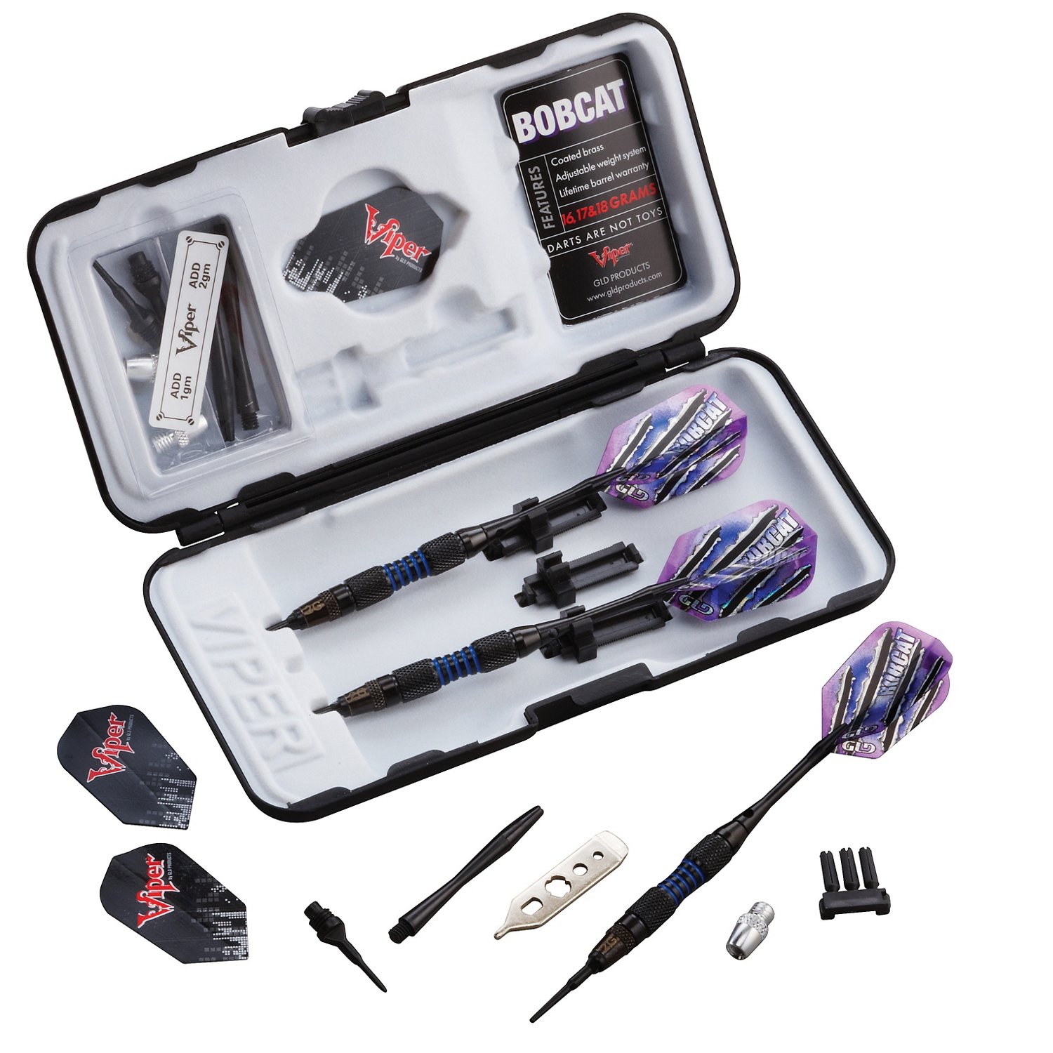 Viper Bobcat Adjustable Soft-Tip Darts 3-Pack - view number 3