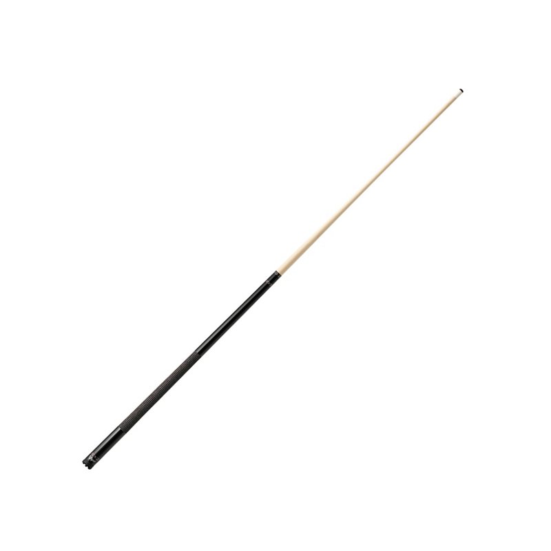 Viper 58'' Clutch Two Piece Canadian Maple Pool Cue 18 oz., Black