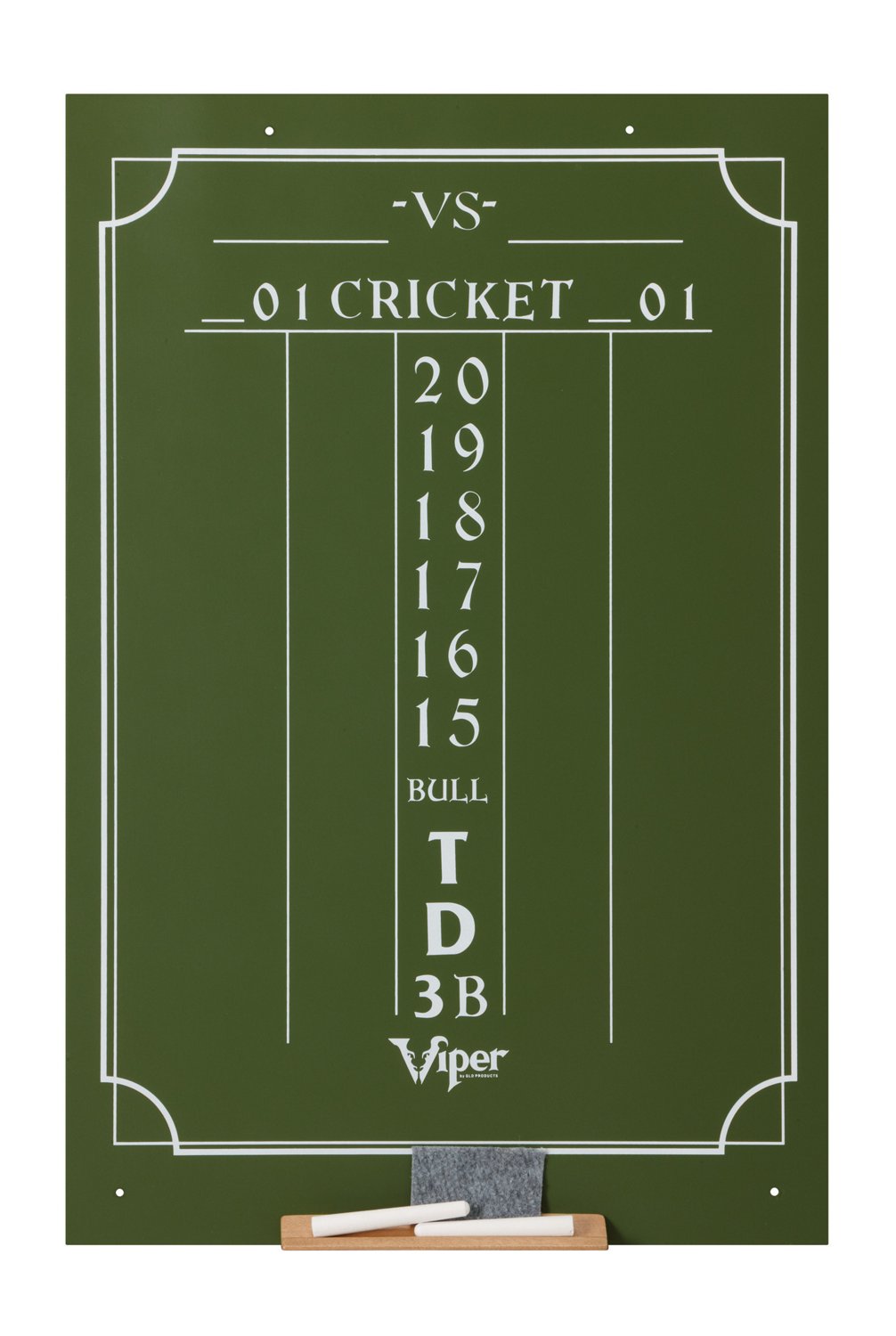 Viper Large Cricket Chalk Scoreboard                                                                                             - view number 1