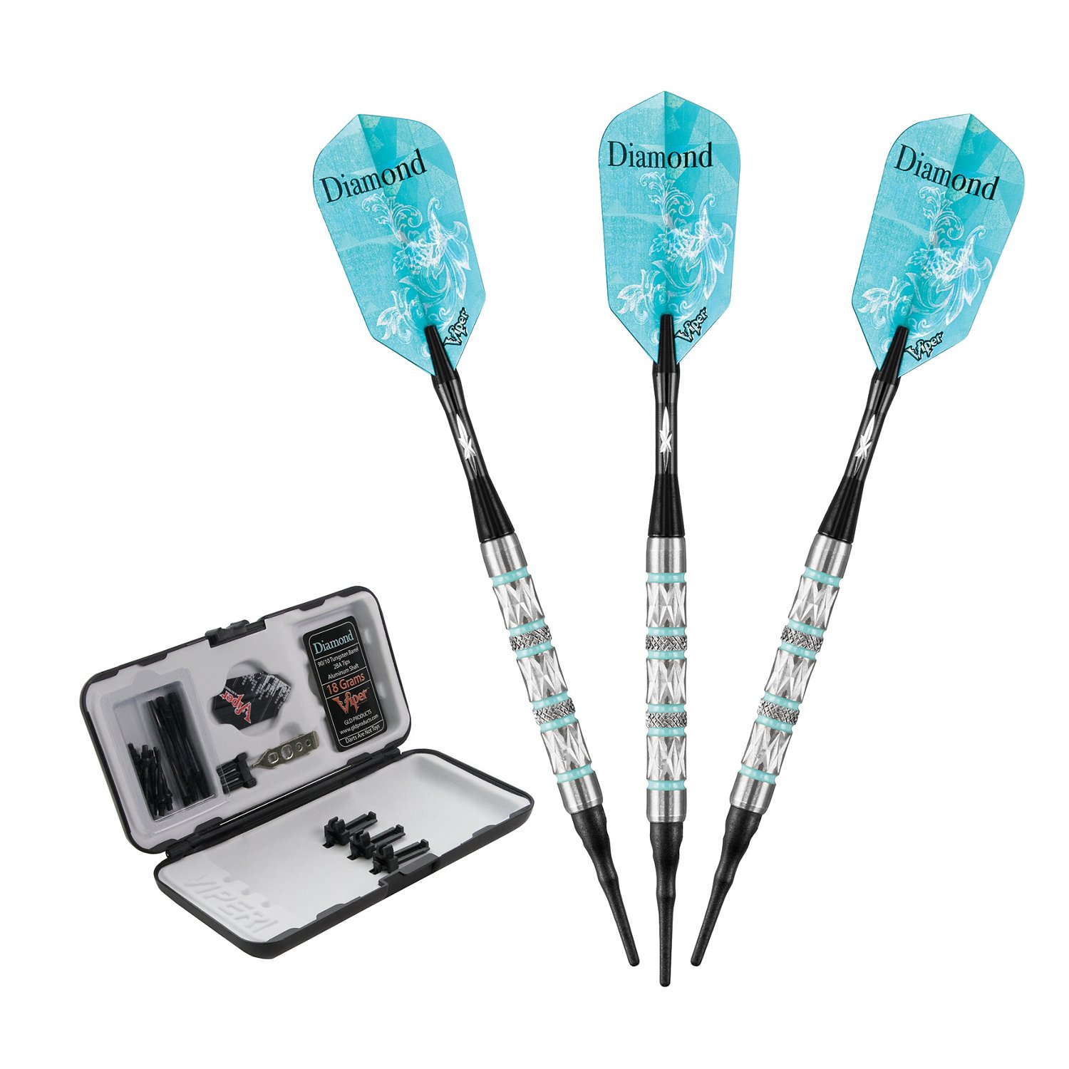 Viper Diamond 18-Gram Soft-Tip Darts Set