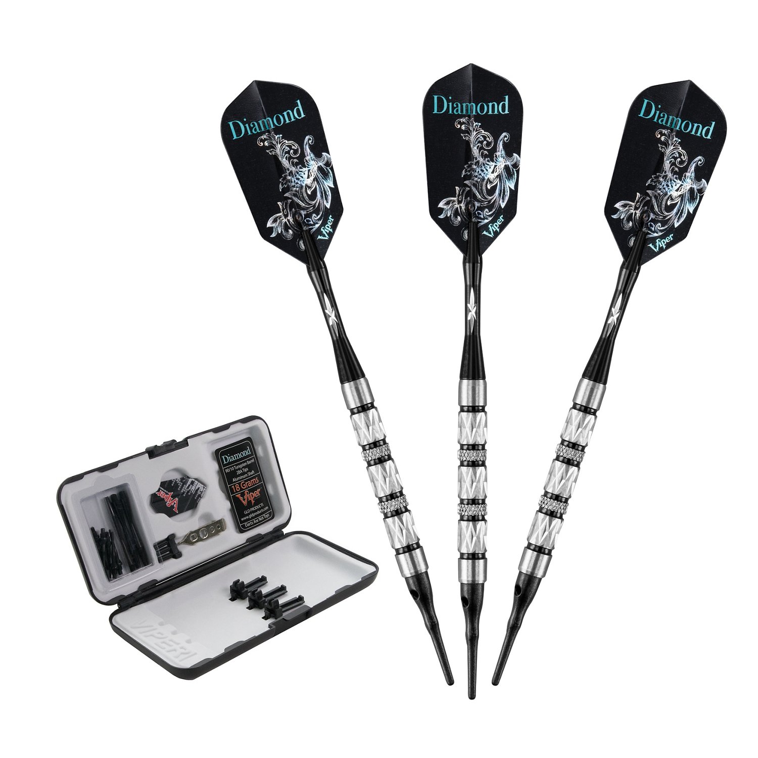 Viper Diamond Soft-Tip Darts 3-Pack - view number 4