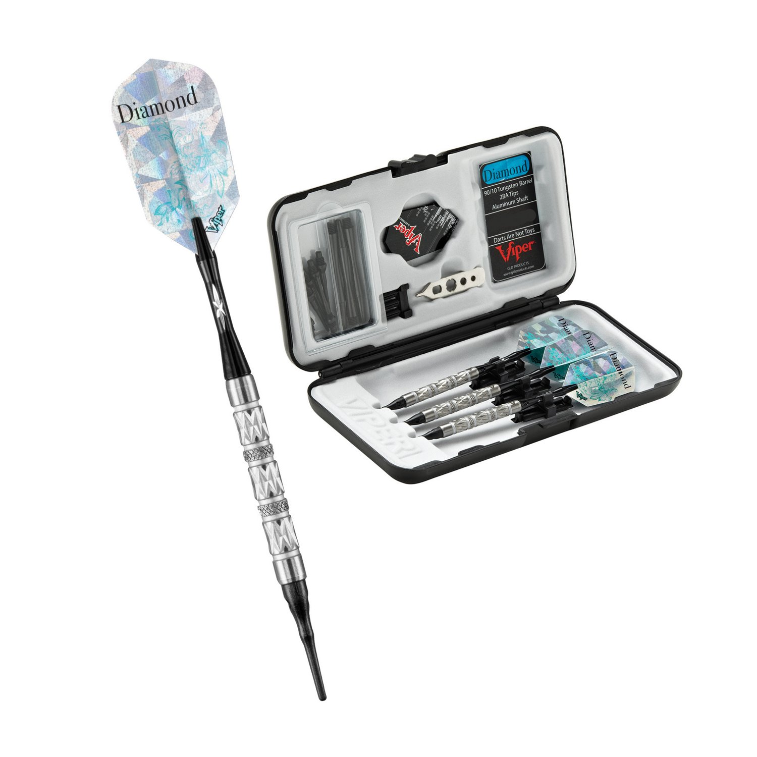 Viper Diamond 16-Gram Soft-Tip Darts 3-Pack - view number 5