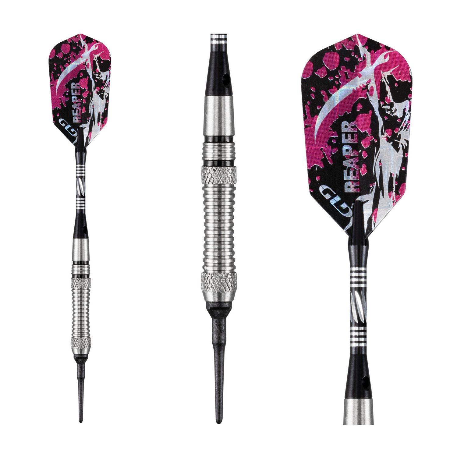 GLD Grim Reaper 18-Gram Soft-Tip Darts 3-Pack - view number 2