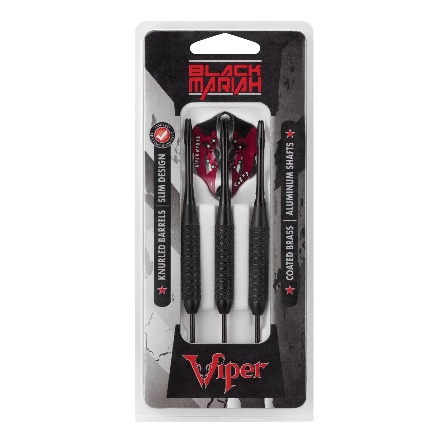 Viper Black Mariah 22-Gram Steel-Tip Darts 3-Pack - view number 3