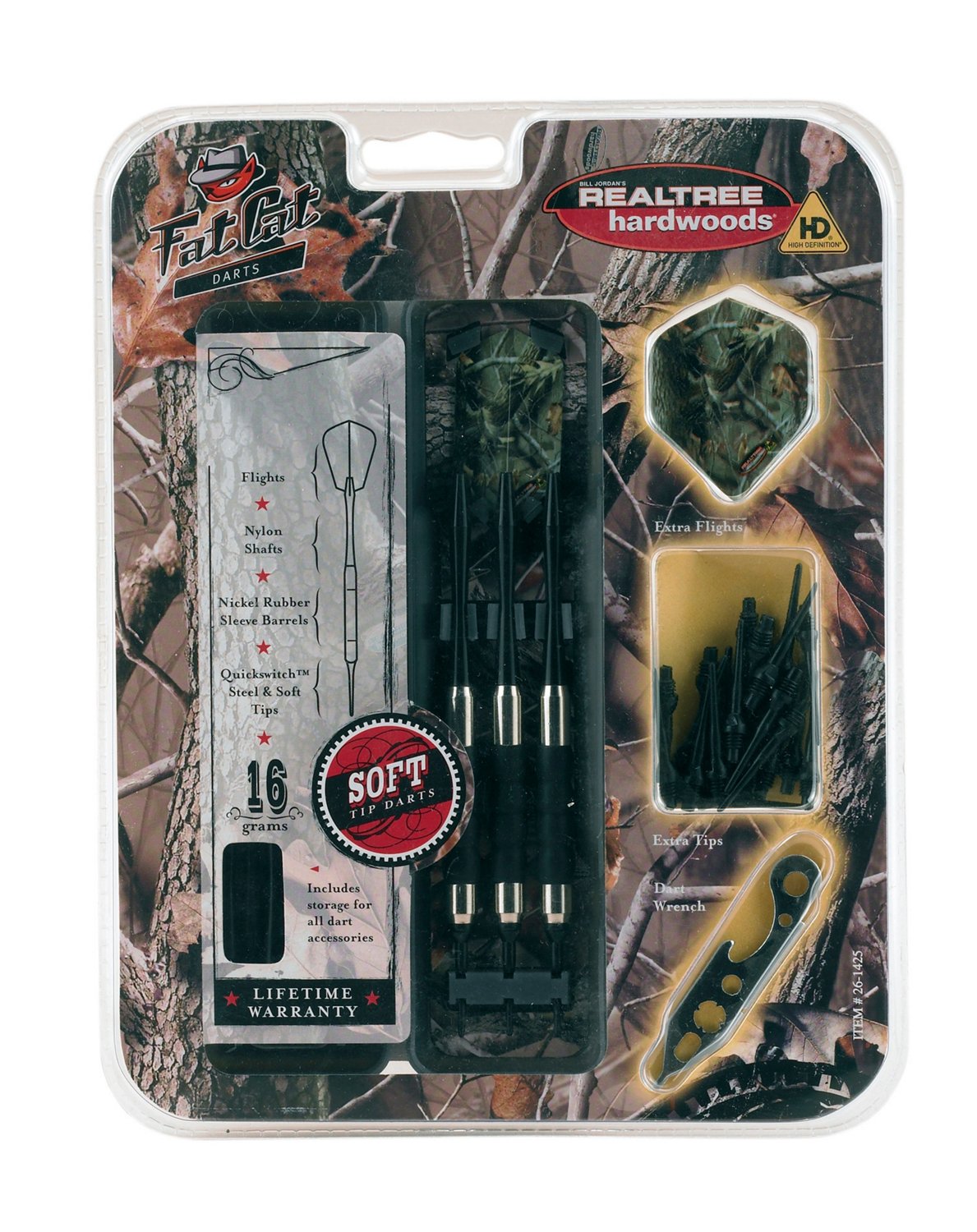 Fat Cat Realtree Hardwoods HD® Darts Set - view number 4