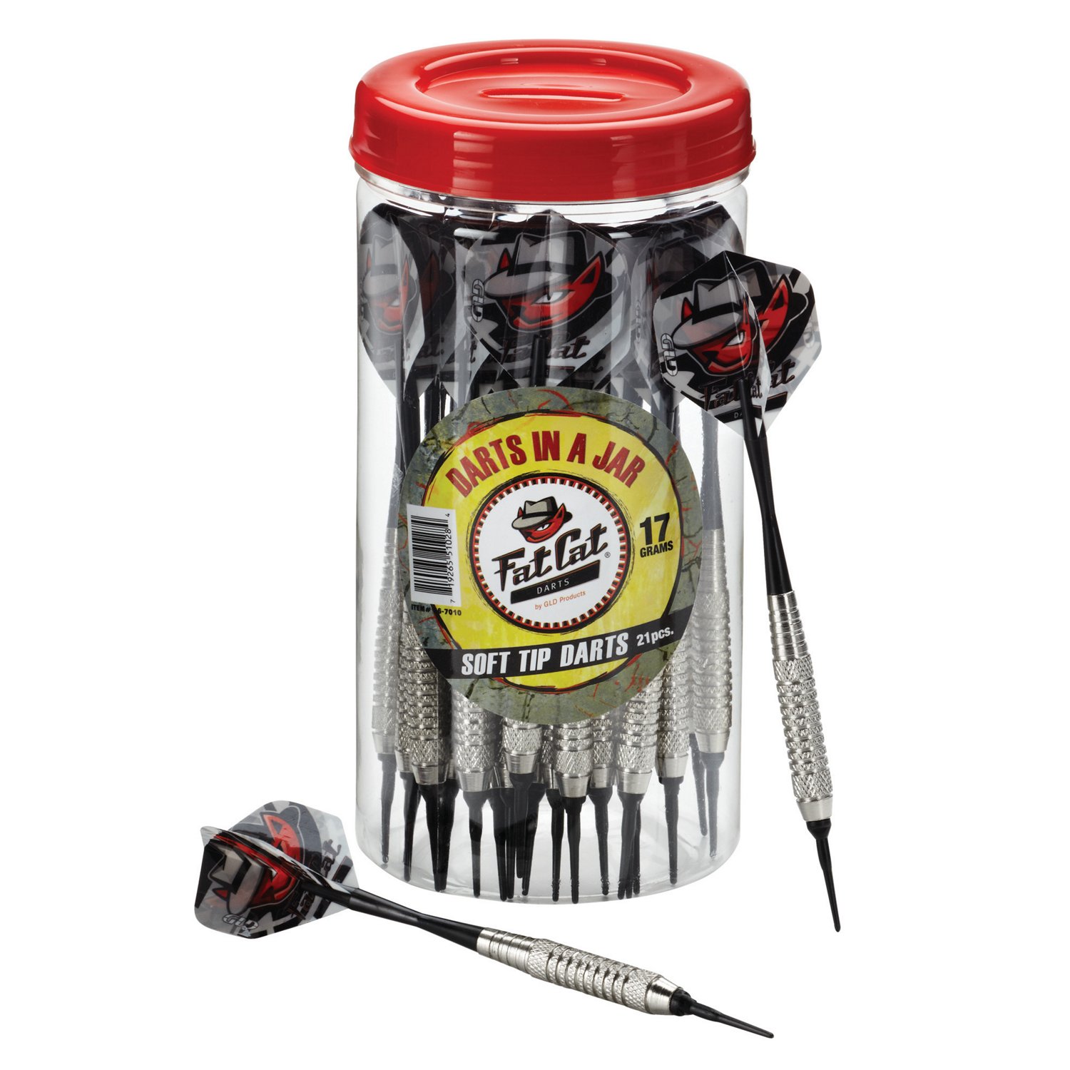Fat Cat Darts in a Jar 17-Gram Soft-Tip Darts 21-Pack - view number 3