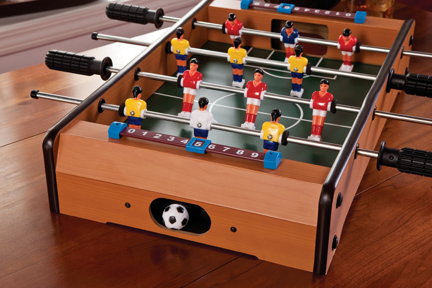 KNAFS Mini Soccer Game Table Top,Two Player Game with a Score Grid