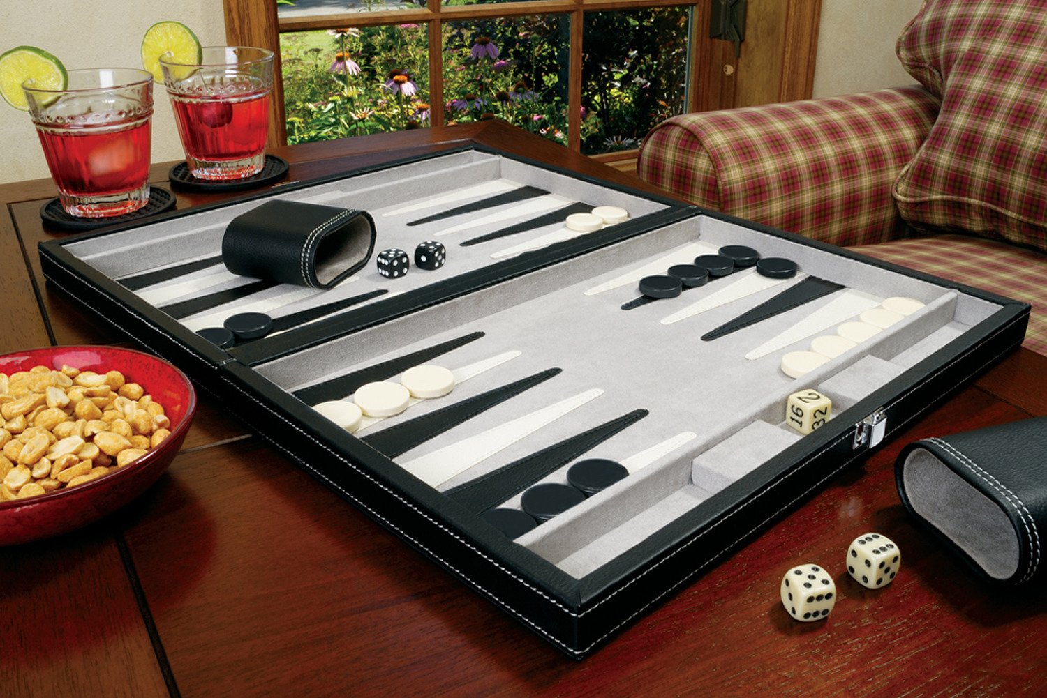 Mainstreet Classics 15" Backgammon Set - view number 3