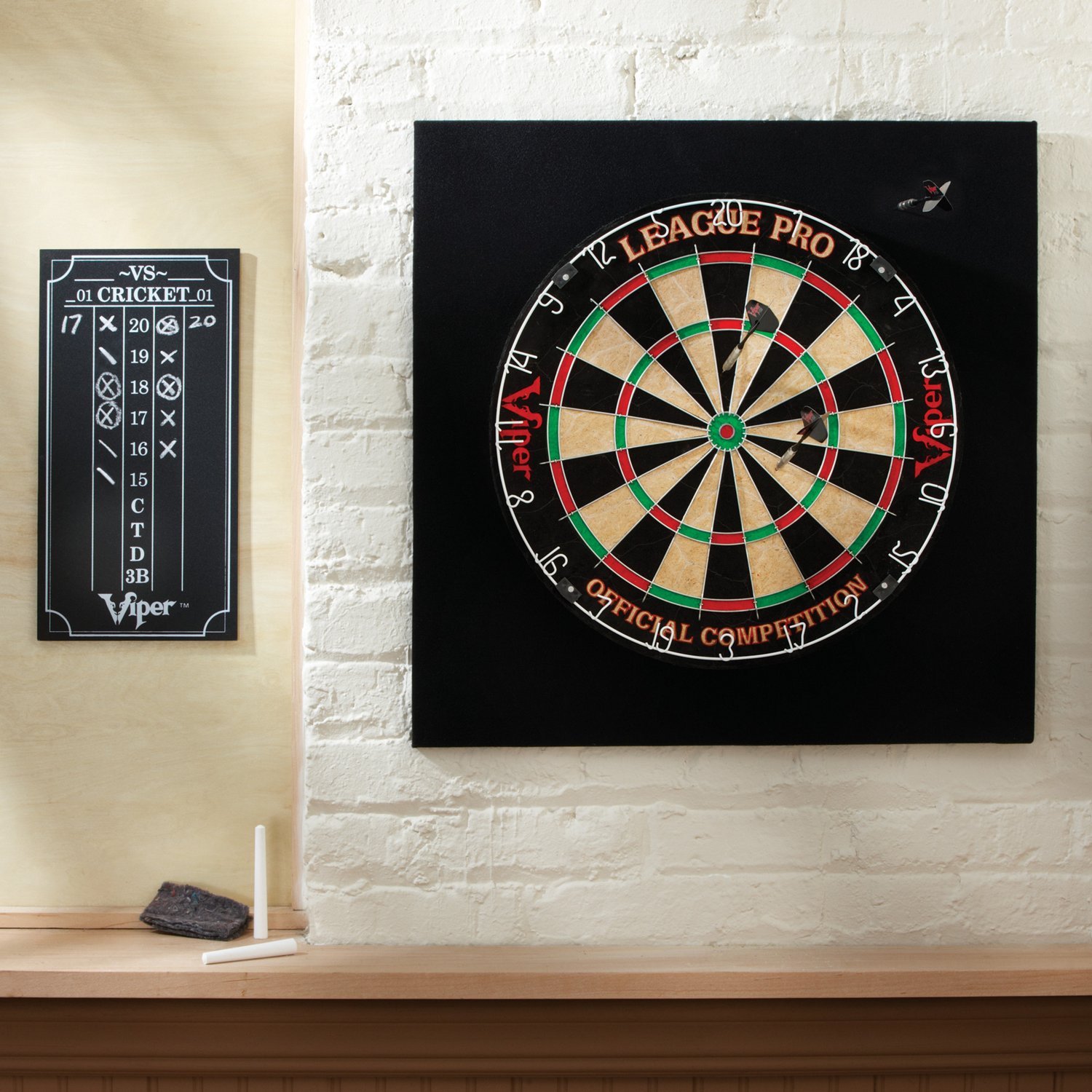 Viper League Pro Sisal Fiber Dartboard Academy