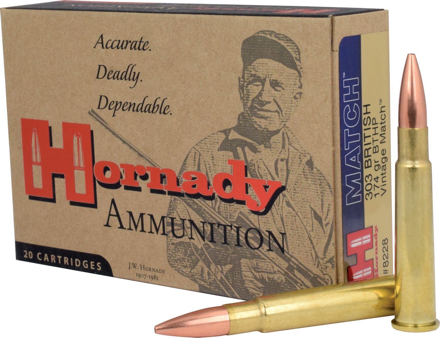 Hornady Match BTHP Centerfire Rifle Ammunition | Academy