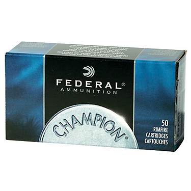 Federal Premium Champion Target .22 WMR 40-Grain FMJ Rimfire Ammunition