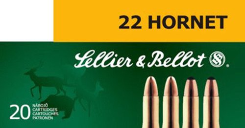 Sellier & Bellot .22 Hornet 45-Grain Soft Point Centerfire Rifle Ammunition