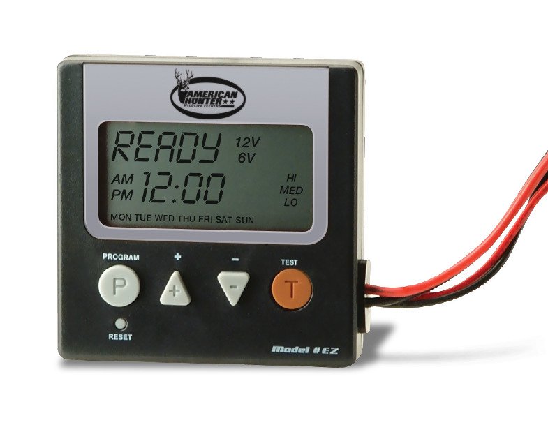 American Hunter Heavy Duty Spin FM-K6/12 Digital Feeder Kit                                                                      - view number 3