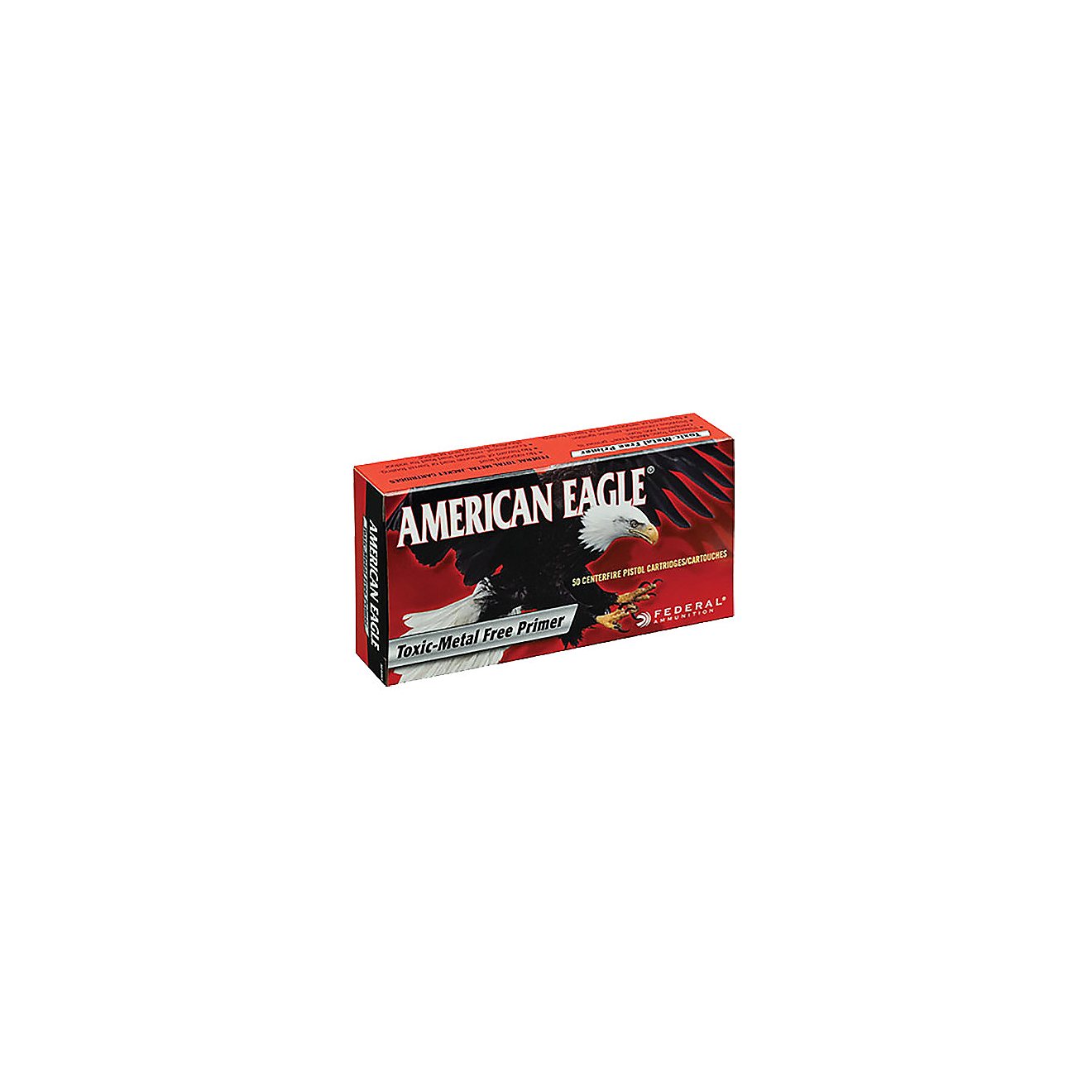 Federal Premium American Eagle IRT Total Metal Jacket Centerfire Handgun Ammunition                                              - view number 1