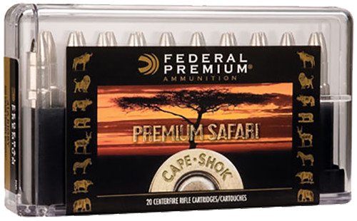 Federal Premium Cape-Shok Centerfire Rifle Ammunition