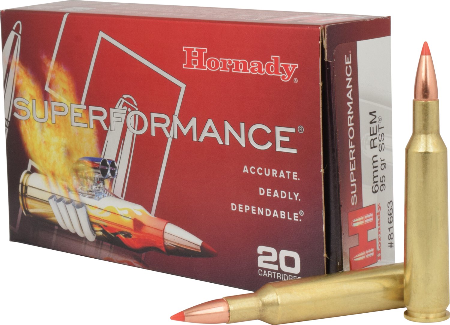 Hornady Superformance SST Centerfire Rifle Rounds