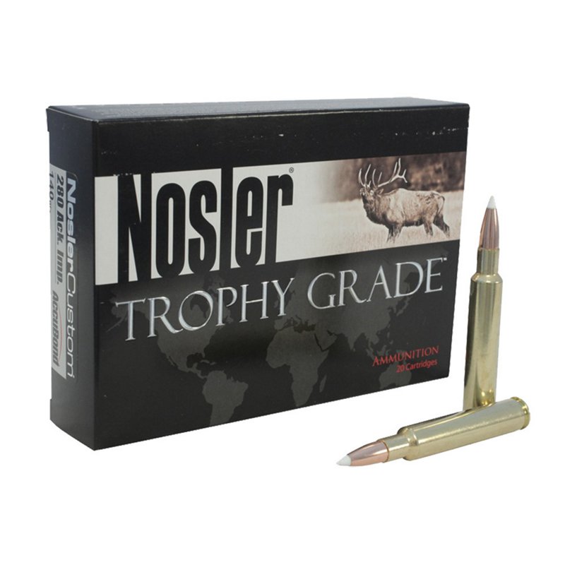 Nosler Trophy Grade TGA - 243 Win 90g AB SP (20ct) Ammunition 48263
