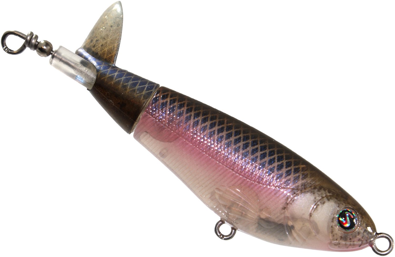  Salmo Rover RV7-PBO Pearl Black Orange Floating Topwater  Stickbait Popper : Sports & Outdoors