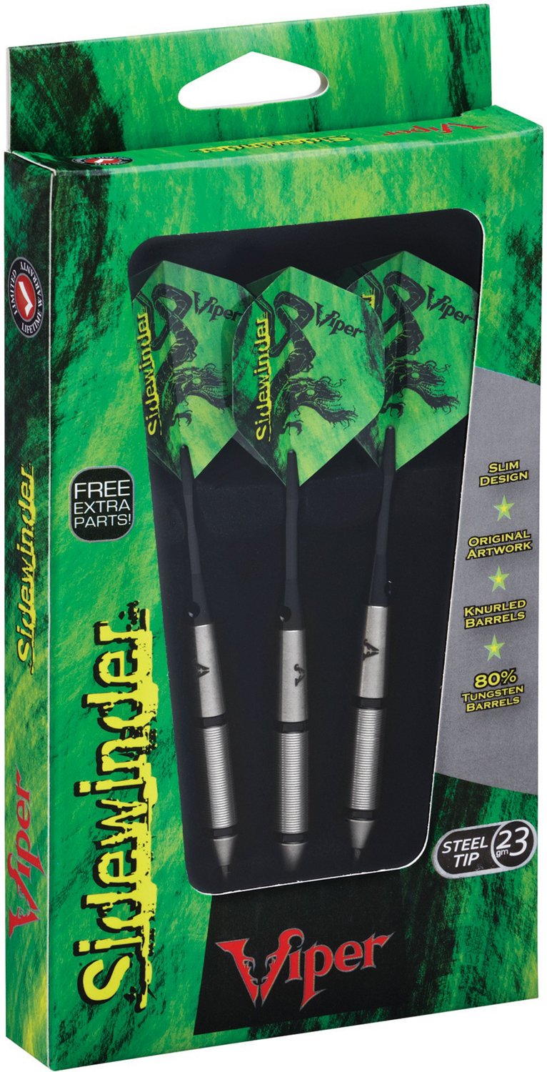 Viper Sidewinder Steel-Tip Darts 3-Pack - view number 4