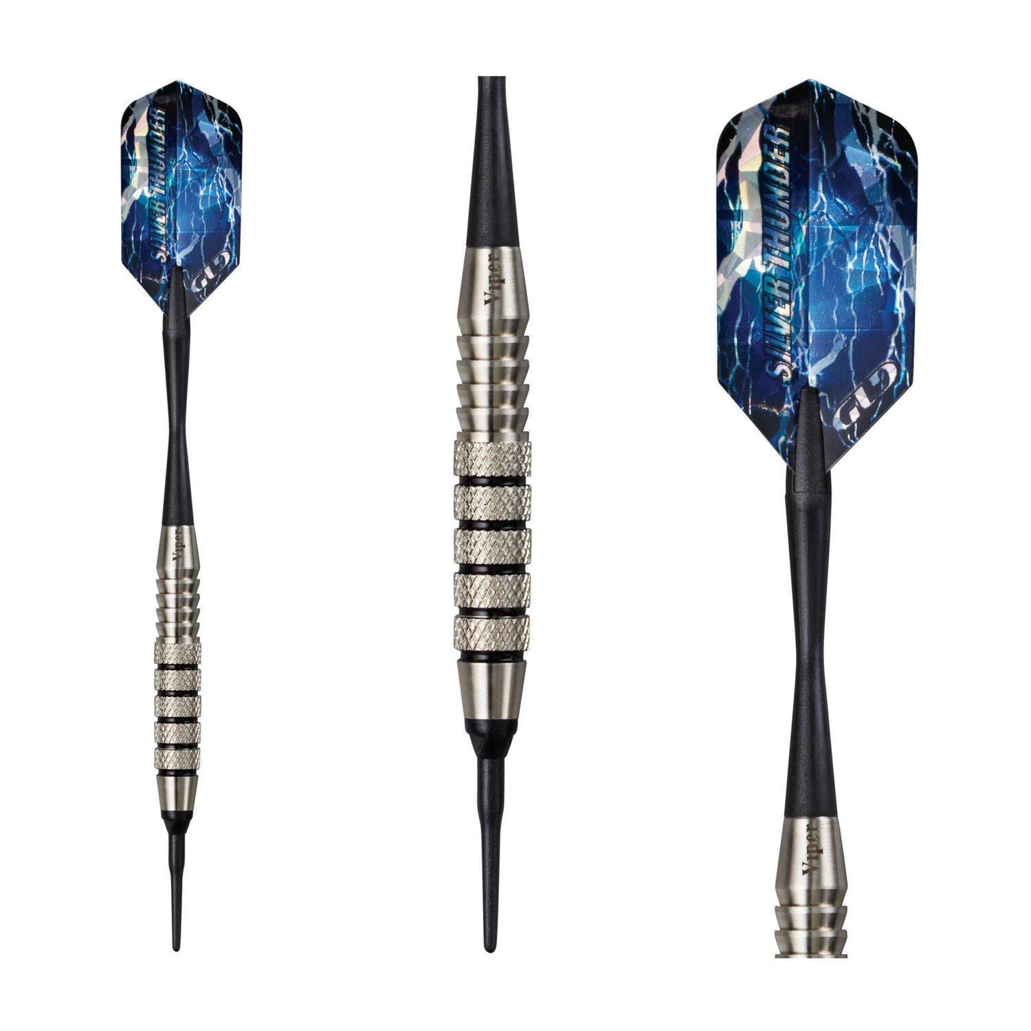 Viper Silver Thunder 18-Gram Soft-Tip Darts 3-Pack                                                                               - view number 2