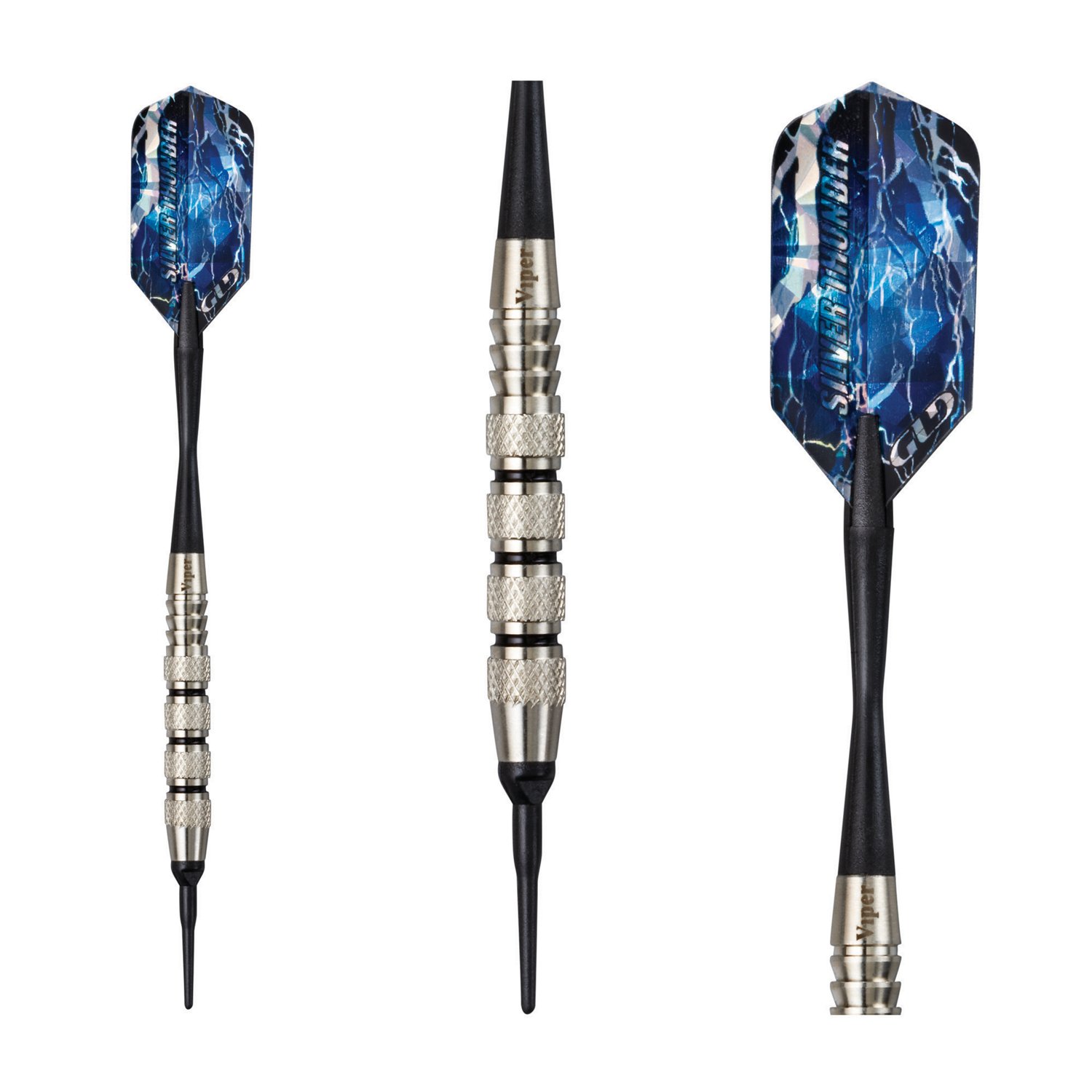 Viper Silver Thunder 16-Gram Soft-Tip Darts 3-Pack                                                                               - view number 2