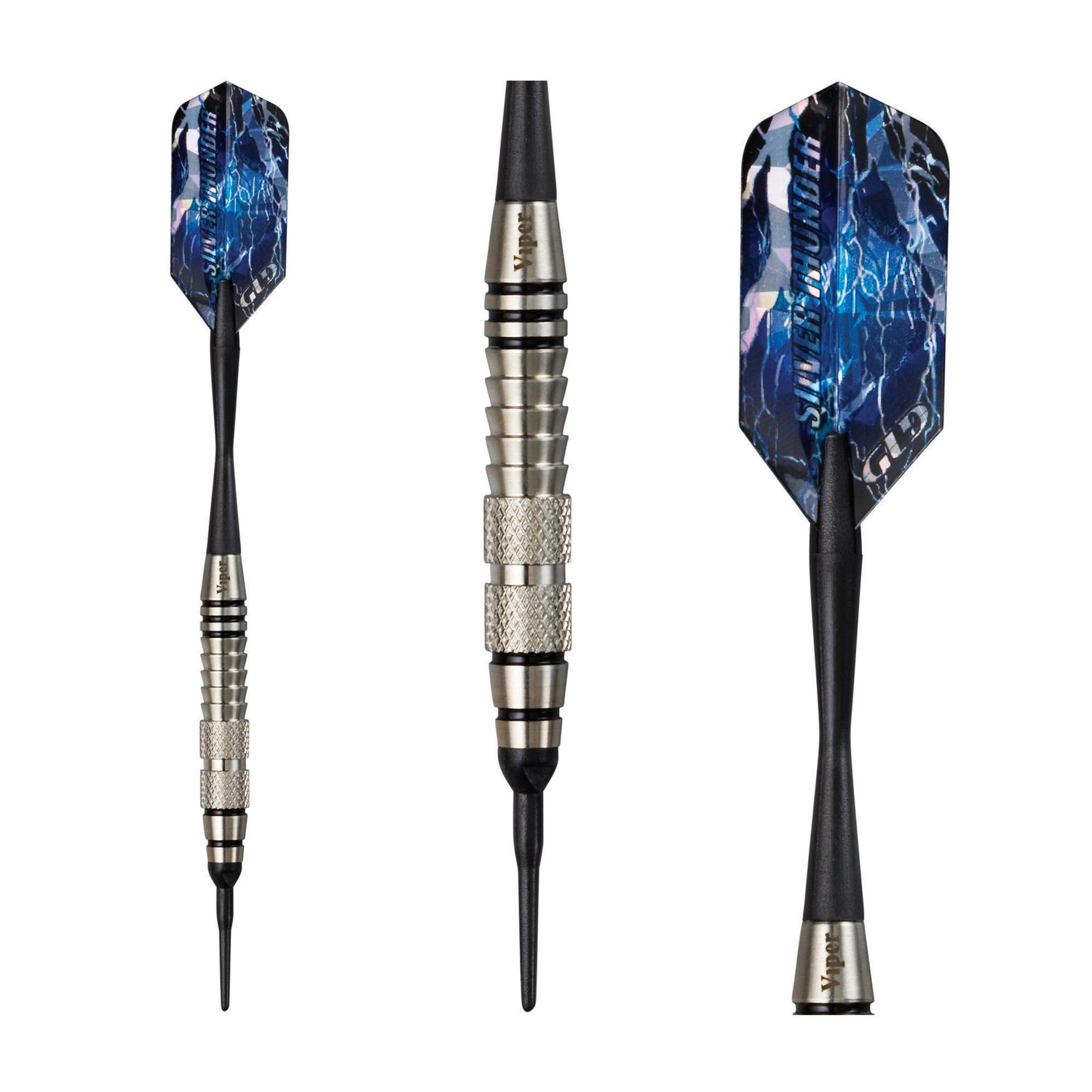 Viper Silver Thunder 18-Gram Soft-Tip Darts 3-Pack                                                                               - view number 2