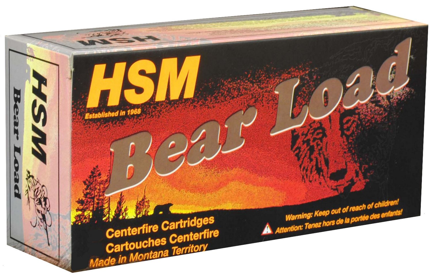 HSM Bear Load .357 Magnum 180-Grain Centerfire Handgun Ammunition                                                                - view number 1 selected