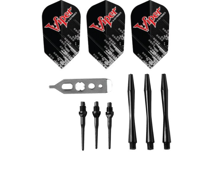 Viper Black Ice Soft-Tip Darts 3-Pack - view number 3