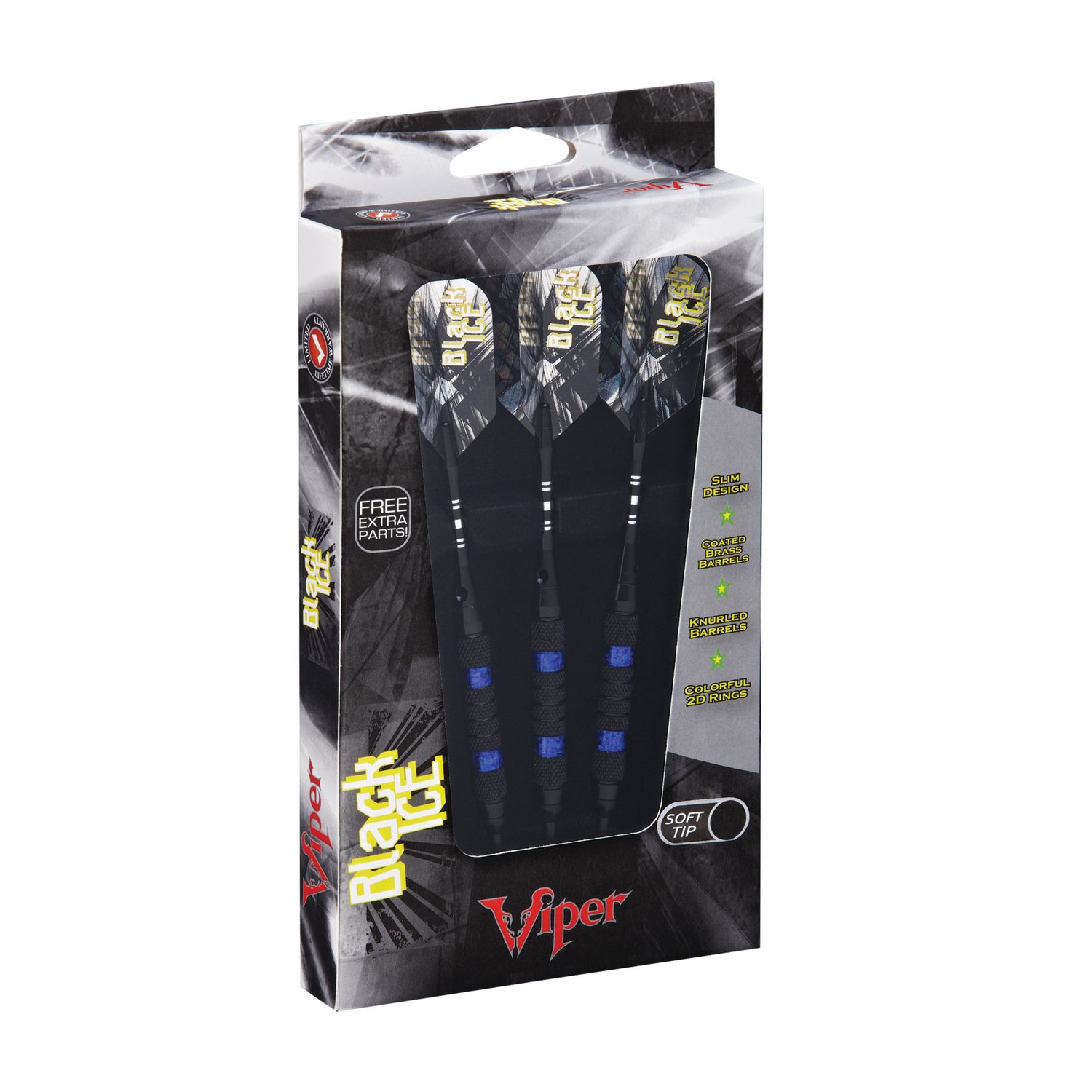 Viper Black Ice Soft-Tip Darts 3-Pack - view number 4