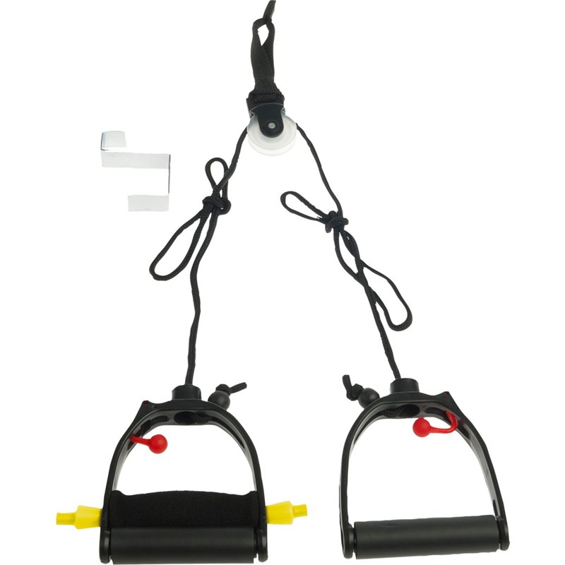 Lifeline Multiuse Deluxe Shoulder Pulley Black - Hand Exer. Equip. at Academy Sports