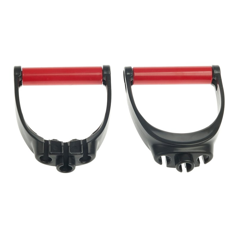 Lifeline Triple Grip Handles Red/Black - Hand Exer. Equip. at Academy Sports