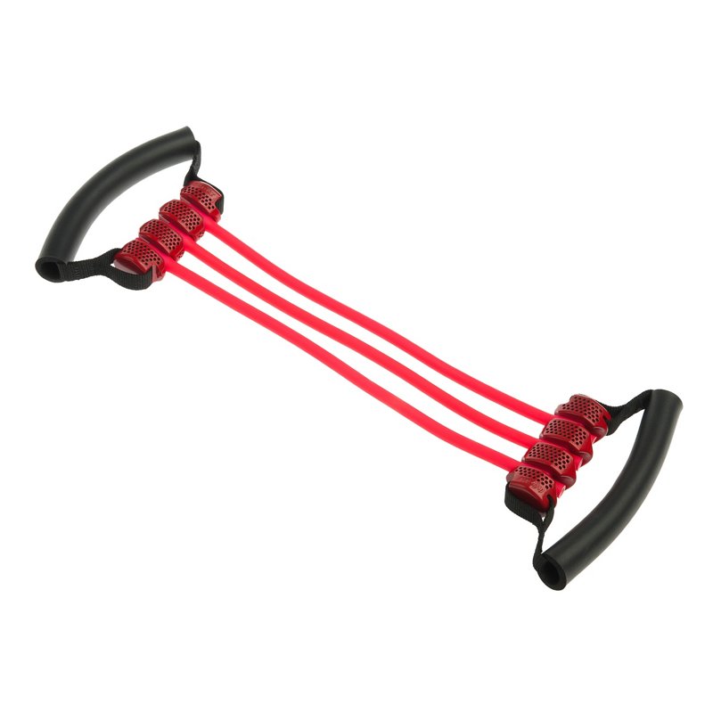 Lifeline Chest Expander Resistance Cables Red/Black - Hand Exer. Equip. at Academy Sports