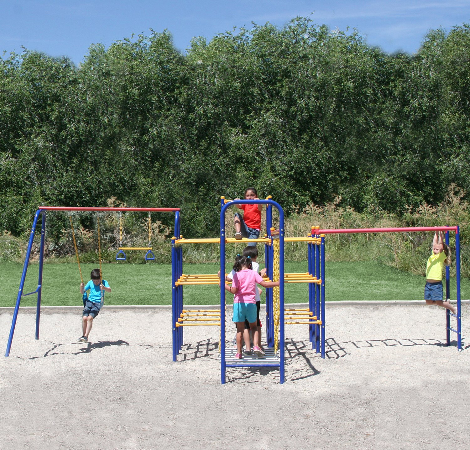Skywalker Sports Modular Jungle Gym Combo Academy