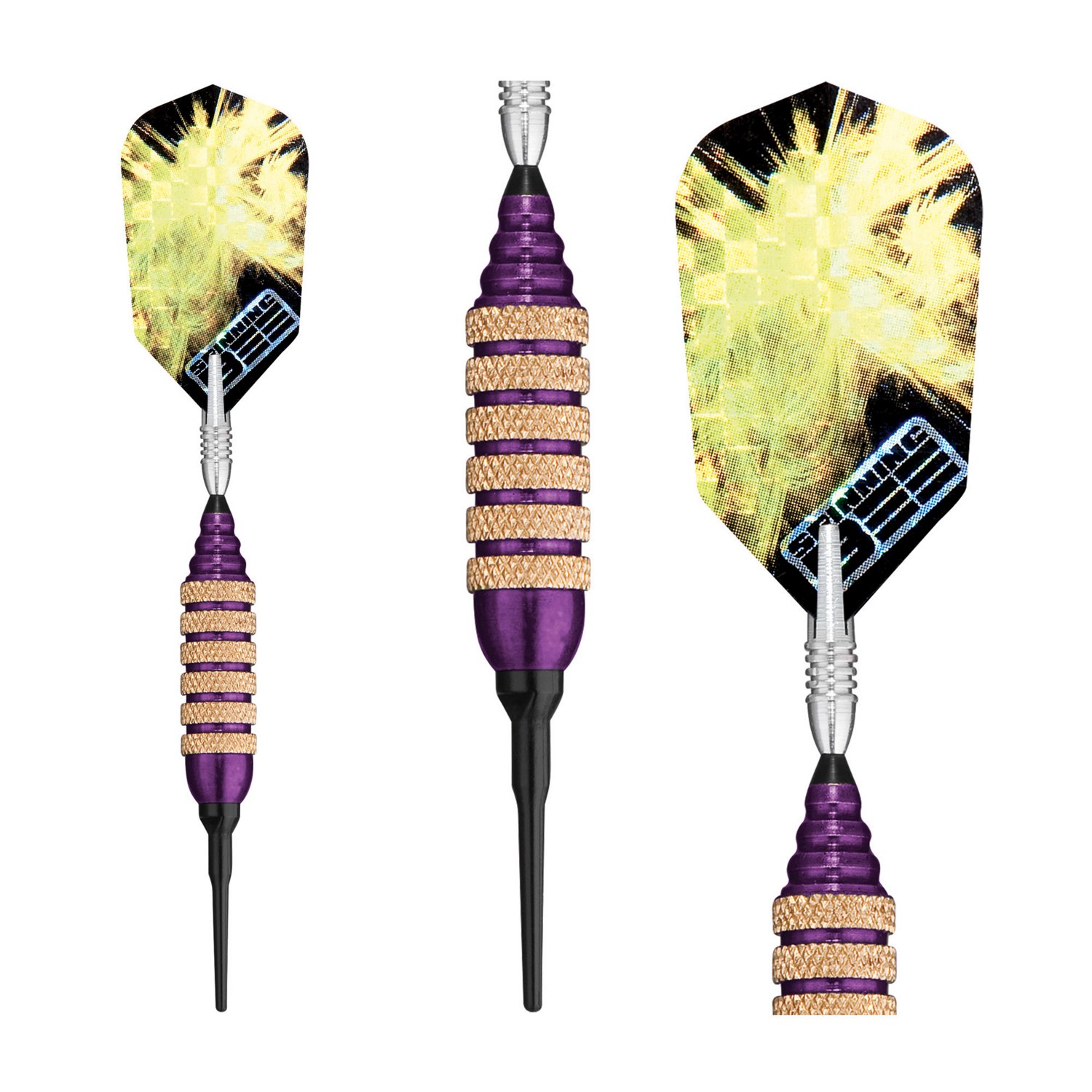 Viper Spinning Bee 16-Gram Soft-Tip Darts 3-Pack - view number 2