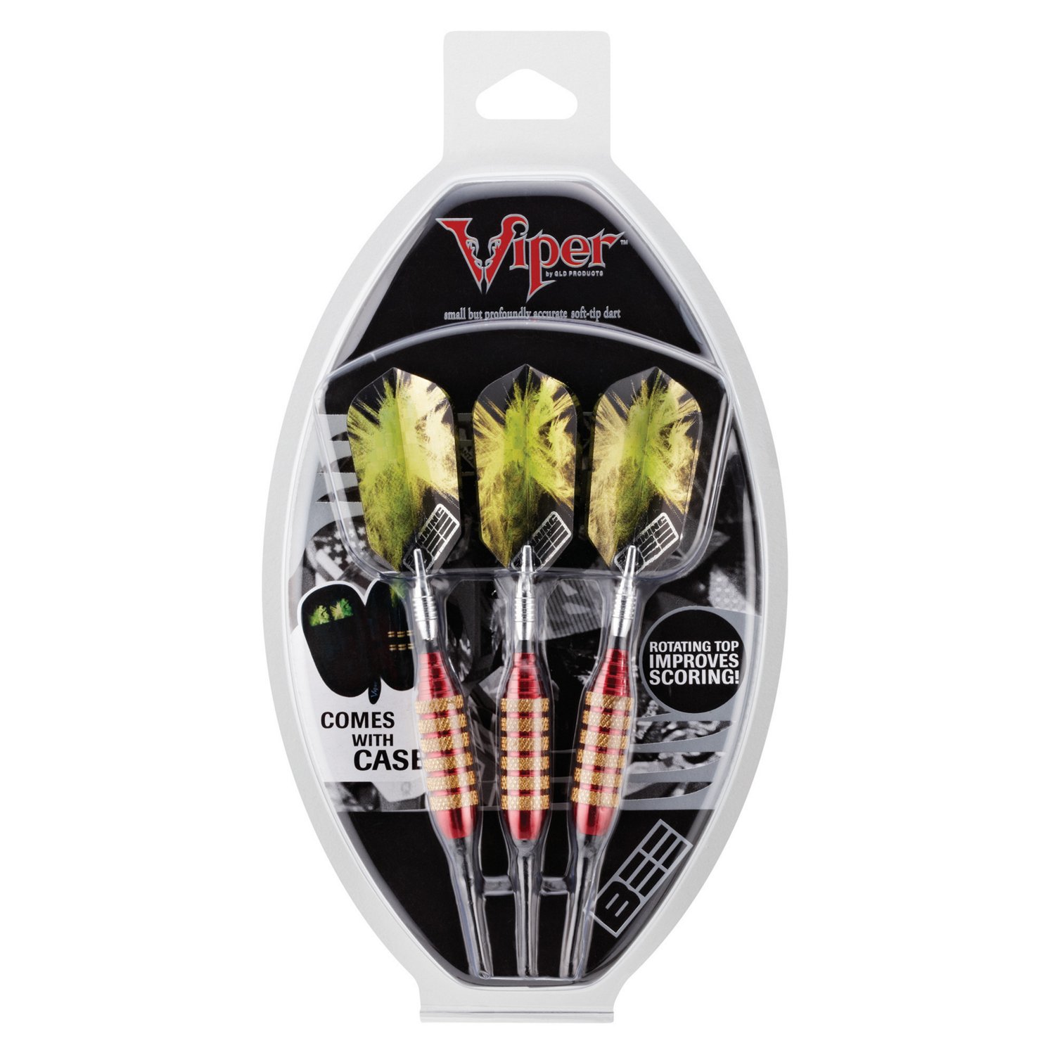 Viper Spinning Bee 16-Gram Soft-Tip Darts 3-Pack - view number 6