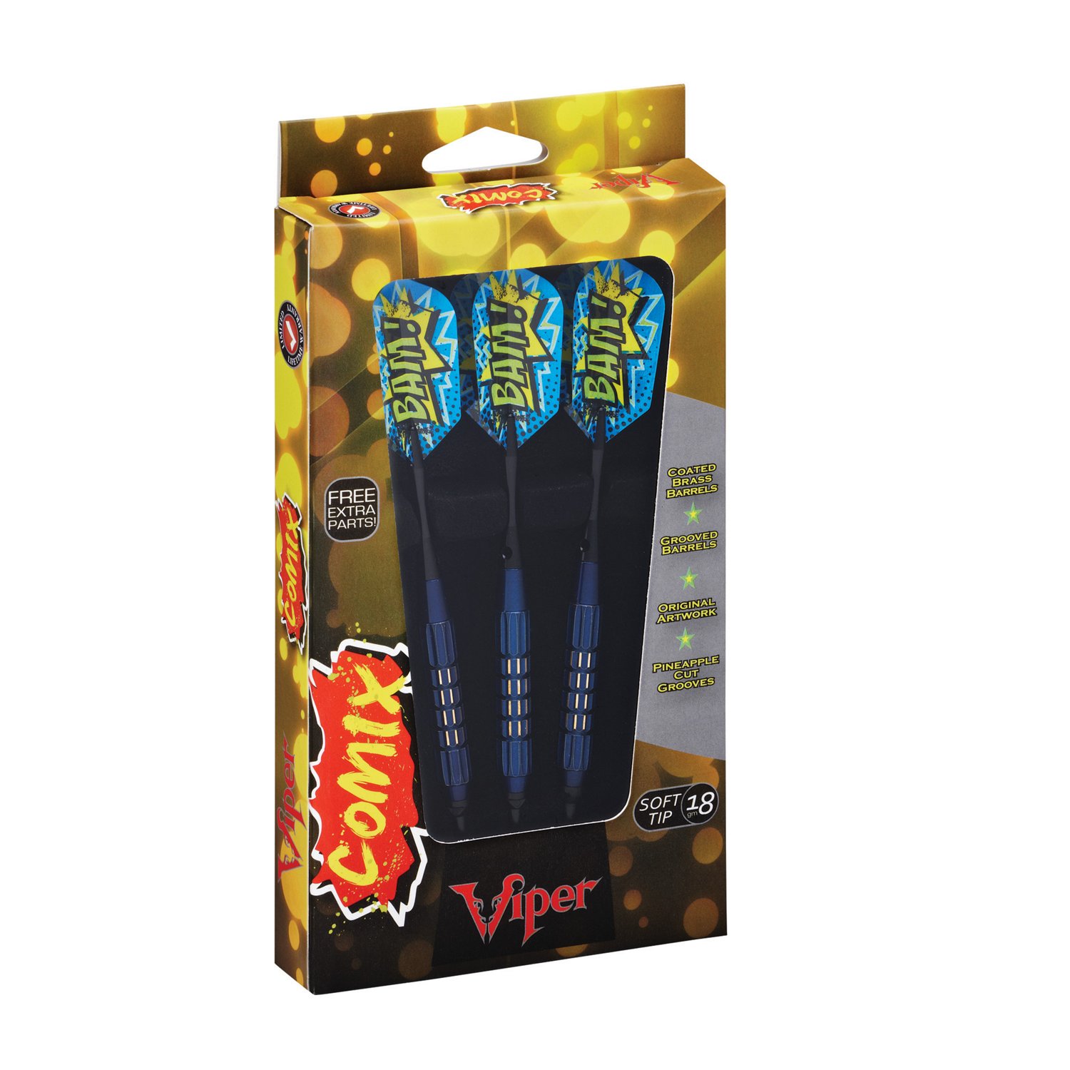 Viper Comix 18-Gram Soft-Tip Darts 3-Pack                                                                                        - view number 3