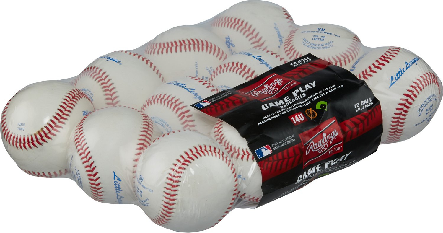 Rawlings Game Play Baseballs 12-Pack                                                                                             - view number 2