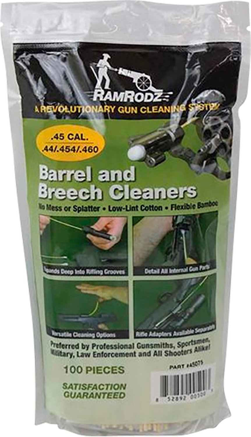 RamRodz .45 Barrel and Breech Cleaners 100-Pack                                                                                  - view number 1